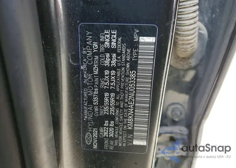 2022 Hyundai Ioniq 5 Sel z USA, uszkodzony, nr VIN KM8KN4AE2NU053385